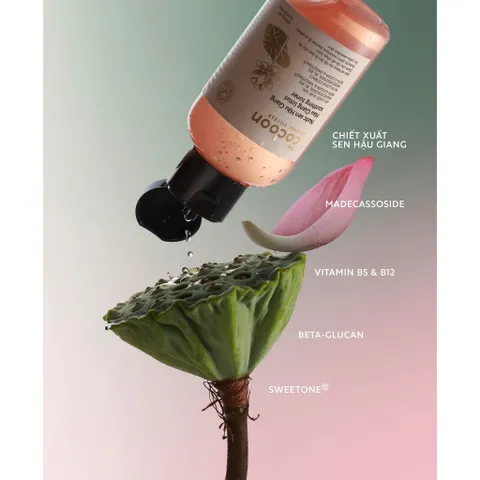 [BEBU] COMBO Nước Sen & Nước Tẩy Trang Bí Đao Cocoon 2x50ml - Làm Sạch Sâu Kiềm Dầu Và Phục Hồi Da