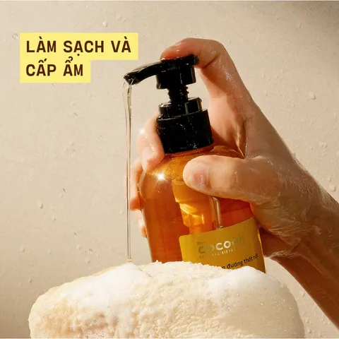 [BEBU] COMBO 2 Gel Tắm Đường Thốt Nốt An Giang 500ml Cocoon 2x500ml - Thuần Chay Dưỡng Ẩm Tiết Kiệm Sạch Mịn
