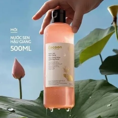 [BEBU] Nước Sen Hậu Giang Cocoon 310ml Phục Hồi Đa Nhiệm Cho Da Nhạy Cảm