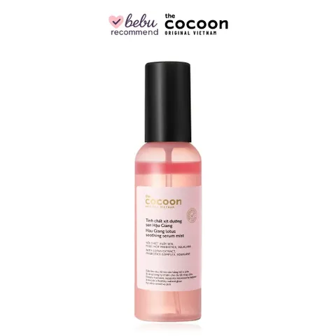 [BEBU] Tinh Chất Xịt Dưỡng Sen Hậu Giang Cocoon 100ml Cấp Ẩm Sâu Làm Dịu Da Nhạy Cảm