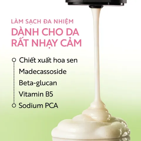 [BEBU] FLASH SALE COMBO 2 Sữa Rửa Mặt Sen Hậu Giang 310ml Cocoon 2x310ml Thuần Chay Dưỡng Ẩm Làm Sạch Dịu Da