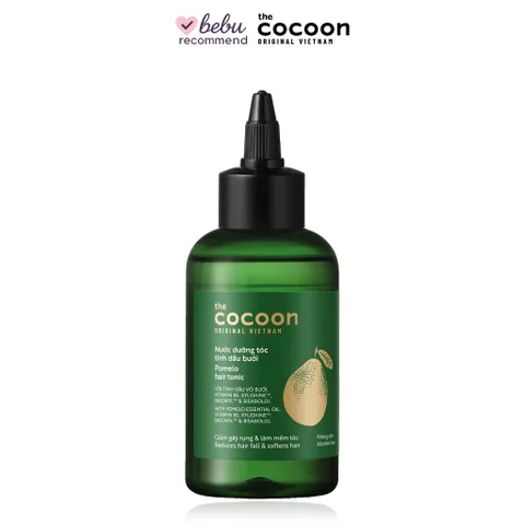 [BEBU] Nước Dưỡng Tóc Tinh Dầu Bưởi Cocoon 140ml Giảm Gãy Rụng Và Nuôi Dưỡng Mái Tóc Chắc Khỏe