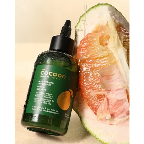 [BEBU] Nước Dưỡng Tóc Tinh Dầu Bưởi Cocoon 140ml Giảm Gãy Rụng Và Nuôi Dưỡng Mái Tóc Chắc Khỏe