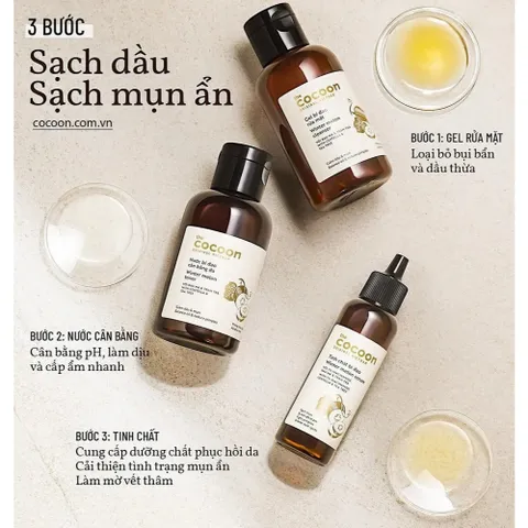 [BEBU] Tinh Chất Bí Đao N7 Cocoon 70ml Cocoon Serum Dưỡng Sáng Da Mờ Thâm Hỗ Trợ Giảm Mụn