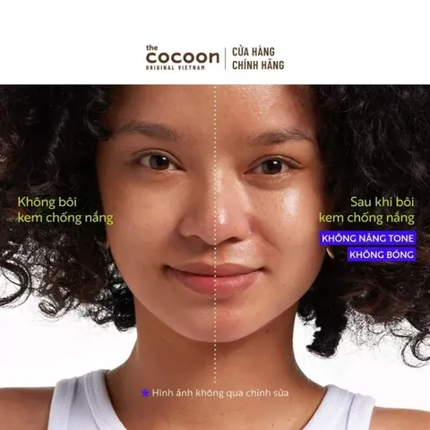 [BEBU] COMBO 2 Kem Chống Nắng Bí Đao Cocoon 2x50ml SPF 50+ PA++++ Thuần Chay Kiềm Dầu Bảo Vệ Da