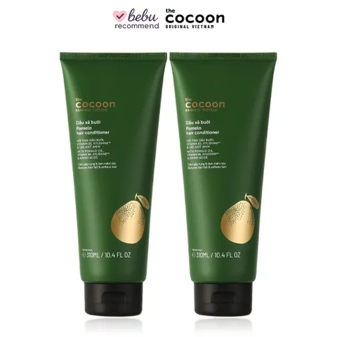[BEBU] COMBO 2 Dầu Xả Bưởi Cocoon 2x310ml - Kem Xả Tóc Suôn Mượt Phục Hồi Tóc Khô Xơ Giảm Gãy Rụng