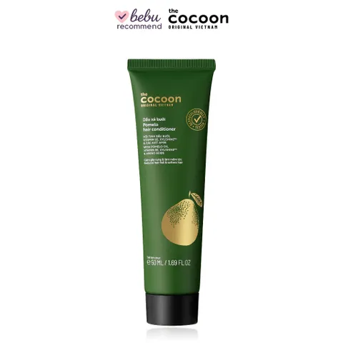 [BEBU] Dầu Xả Bưởi Cocoon 50ml Dầu Xả Bưởi Cocoon kem xả tóc suôn mượt phục hồi tóc khô xơ Giảm Gãy Rụng
