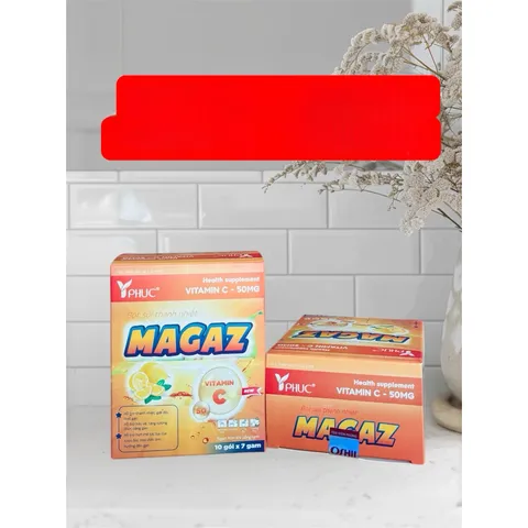 Bột sủi thanh nhiệt MAGAZ Y phúc-hỗ trợ thanh nhiệt, mát gan, giảm tác hại của rượu bia, hoá chất (hộp 10 gói)