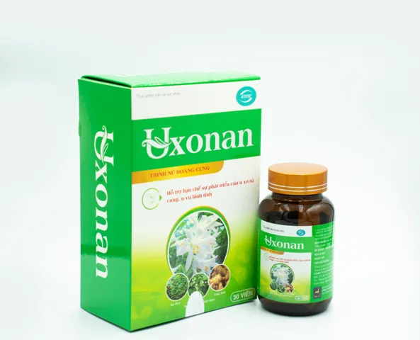 UXONAN Hỗ trợ hạn chế sự phát triển của u xơ tử cung, u vú lành tính