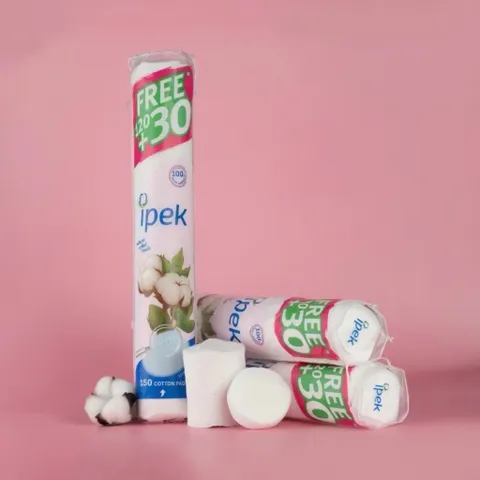 Bông Tẩy Trang Ipek Thổ Nhĩ Kỳ 100% Cotton Tự Nhiên 836474