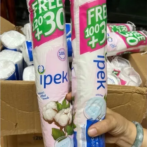 Bông Tẩy Trang Ipek Thổ Nhĩ Kỳ 100% Cotton Tự Nhiên 836474