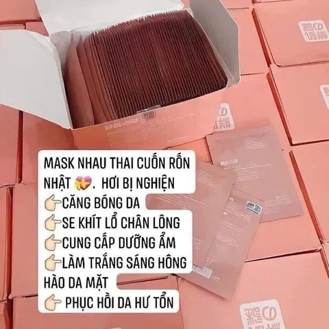 [Chính hãng][Sỉ lẻ từ 2-50 miếng] Mặt Nạ Nhau Thai Cừu Nhật Bản Rwine Dưỡng Da Trắng Sáng 40ml