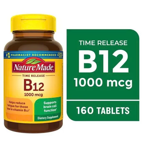 Nature Made Vitamin B12 Time Release 1000mcg – 160 viên