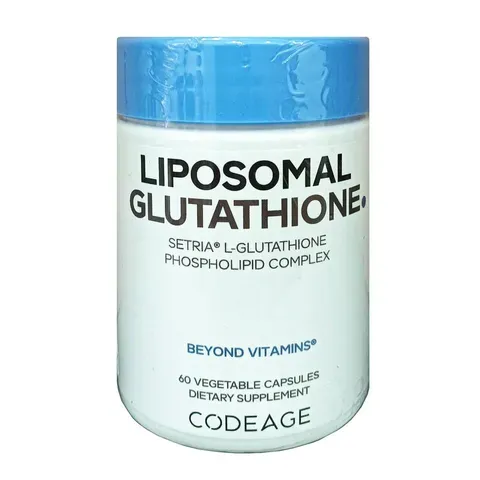 (Nhập Khẩu) Viên uống trắng da Codeage Liposomal Glutathione 500mg Setria 836642