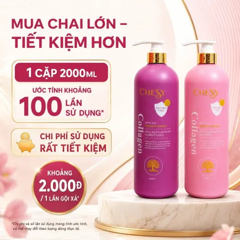 Dầu xả Chesy – Mềm mượt, suôn tóc ✨