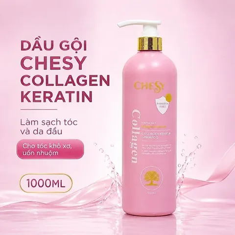 Dầu gội Chesy – Làm sạch, chăm tóc mềm mượt 🌸