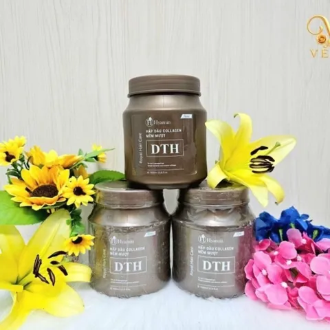 ? Hấp Dầu HYAMIN DTH Collagen Loại 1 – Kem Ủ Tóc Dưỡng Mượt Tóc Khô Xơ | Chốt Đơn Ngay