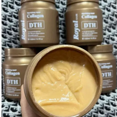 Kem Ủ Tóc Collagen DTH 1000ml – Hấp Dầu Chăm Sóc Tóc Khô Xơ, Hư Tổn, Uốn Duỗi Nhuộm