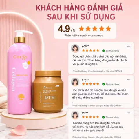✨ BỘ 3 CHĂM TÓC CHESY & HYAMIN – CHĂM TÓC TẠI NHÀ NHƯ Ở SALON ✨