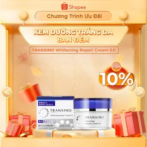 Kem Dưỡng Trắng Giảm Nám Transino Whitening Repair Cream EX 35g - Làm Sáng Da, Giảm Tàn Nhang, Chăm Sóc Da Hiệu Quả 738018 837318