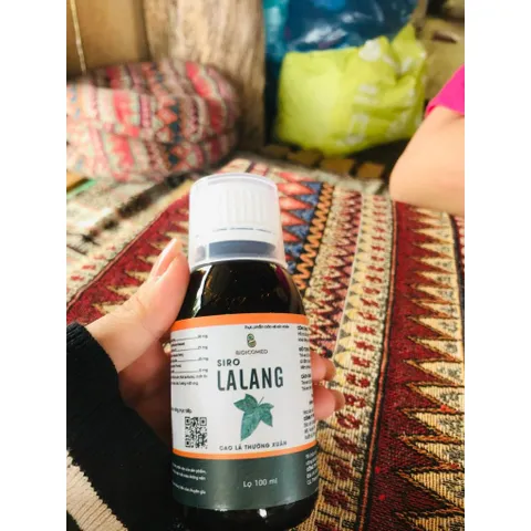 Siro Ho Bổ Phế Thảo Mộc LaLang Bidicomed - Giảm Ho, Giảm Đờm, Đau Rát Họng Từ Thiên Nhiên - Chai 100ml