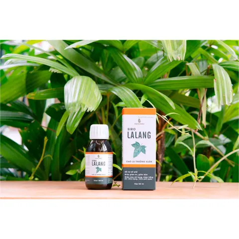 Siro Ho Bổ Phế Thảo Mộc LaLang Bidicomed - Giảm Ho, Giảm Đờm, Đau Rát Họng Từ Thiên Nhiên - Chai 100ml