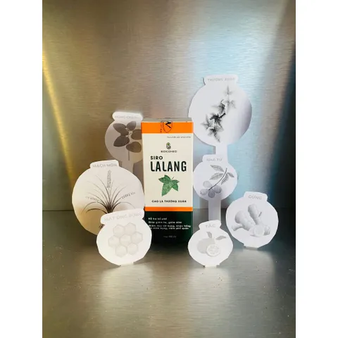 Siro Ho Bổ Phế Thảo Mộc LaLang Bidicomed - Giảm Ho, Giảm Đờm, Đau Rát Họng Từ Thiên Nhiên - Chai 100ml