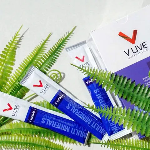 V Neral – Thực phẩm bổ sung khoáng chất & collagen, hỗ trợ sức khỏe tổng thể, Hộp 28 gói, Malaysia