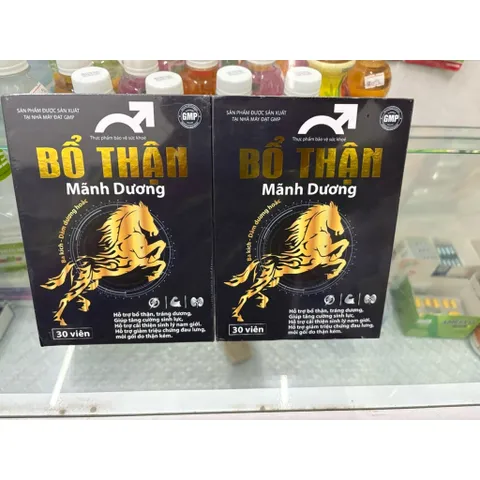 Viên Uống Bổ Thận Mãnh Dương (Hộp 30 Viên) - Hỗ Trợ Tăng Cường Sức Khoẻ & Cải Thiện Sl Nam Giới hiệu quả