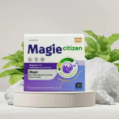 [CHÍNH HÃNG] Dung Dịch Midu Magie Citizen (Hộp 30 Ống x 10ml)