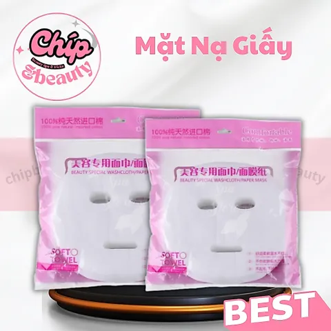 Mặt Nạ Giấy Chuyên Dụng, Mặt Nạ Giấy Đắp Mặt Trong Spa TMV