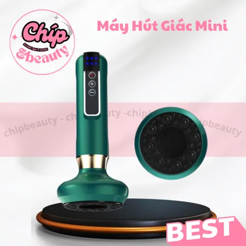 Máy hút giác cầm tay, máy hút giác 12 cấp độ tiện dụng. Máy cạo gió 12 cấp độ