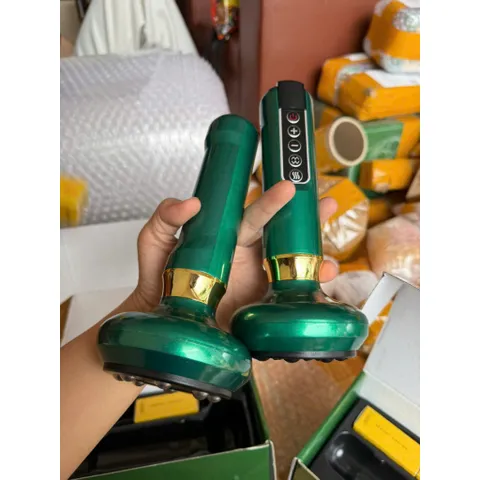 Máy hút giác cầm tay, máy hút giác 12 cấp độ tiện dụng. Máy cạo gió 12 cấp độ