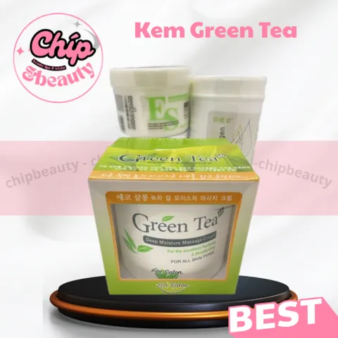 Kem massage Trà Xanh Green Tea HQ Giúp Da Mịn Màng. Hàng chuẩn loại 1