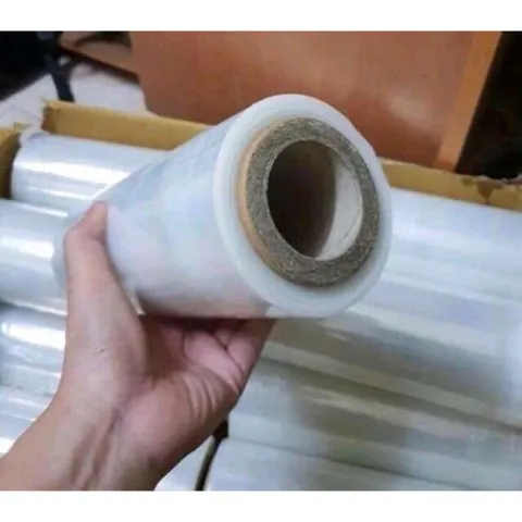 Màng PE cuốn bụng giảm béo 1.5kg khổ 25cm. Màng PE bọc hàng hoá tiện dụng