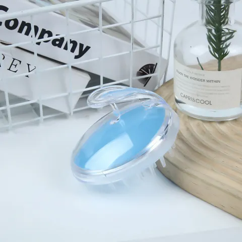 Lược Gội Đầu Mát Xa Silicon có gai mềm giúp da đầu thư giãn - Dùng Trong SPA - TMV