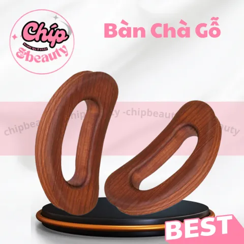Dụng Cụ Massage Cạo Gió Lưng Bằng Gỗ Sồi Chuyên Dụng Spa Dưỡng Sinh. Bàn Chà Gỗ Cạo Gió