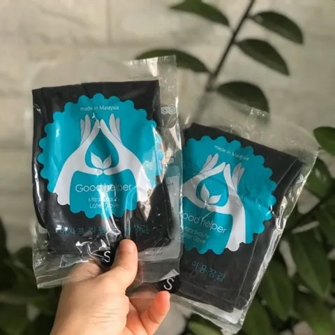 Găng Tay Cách Nhiệt Gội Đầu Dưỡng Sinh, Làm Tóc - Bao Tay PVC Cách Nhiệt Độ Bền Cao 837845