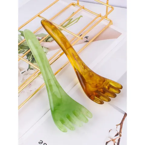 Lược Mát Xa Đầu Năm Móng Vuốt Tóc Trị Liệu Lược Massage Móng Vuốt Massage Kinh Tuyến Lược Nhựa 837848