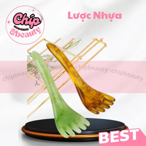 Lược Mát Xa Đầu Năm Móng Vuốt Tóc Trị Liệu Lược Massage Móng Vuốt Massage Kinh Tuyến Lược Nhựa 837848
