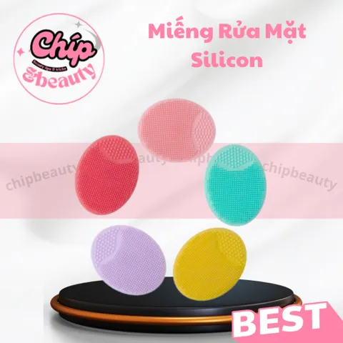Miếng cọ rửa mặt, tẩy tế bào chết, gội đầu cho em bé (màu giao ngẫu nhiên) 837849