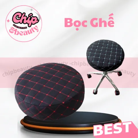 [Hàng đẹp] Bọc ghế xoay spa 3 lớp loại đẹp | Bọc ghế múi xoay, ghế thường spa 837858