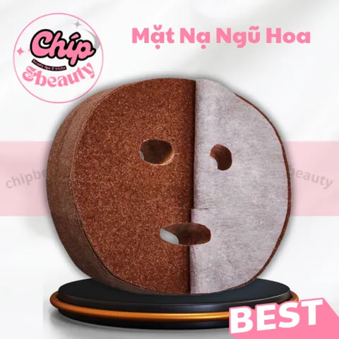 Mặt nạ miếng ngũ hoa, mầm rong biển, Mặt nạ ngũ hoa gói 50 miếng dùng cho cá nhân, Spa - TMV