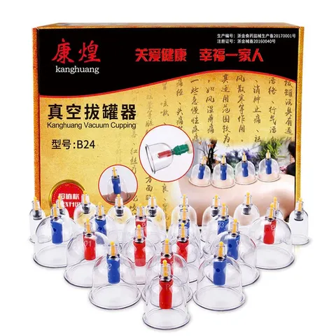 Bộ Giác Hơi cao cấp không dùng lửa, giác hơi chân không, dùng cho gia đình. Giác hơi 12, 24, 32 cốc