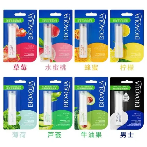 Son Dưỡng Môi Bioaqua Giúp Chăm Sóc Phục Hồi Môi, Dưỡng Ẩm Môi. Chống Nứt Nẻ Môi