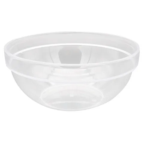 Bát nhựa trong suốt kích thước 20cm*9cm. Bát nhựa dùng rửa mặt cá nhân, spa và TMV