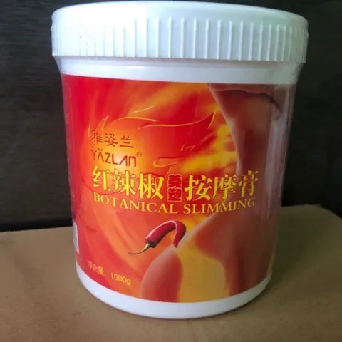 Kem nóng ớt giảm béo siêu nóng hũ 300g, 1000g | Kem tan mỡ ớt | Kem ớt giảm béo hiệu quả