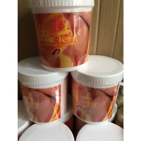 Kem nóng ớt giảm béo siêu nóng hũ 300g, 1000g | Kem tan mỡ ớt | Kem ớt giảm béo hiệu quả