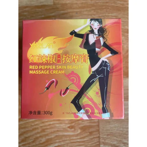Kem nóng ớt giảm béo siêu nóng hũ 300g, 1000g | Kem tan mỡ ớt | Kem ớt giảm béo hiệu quả