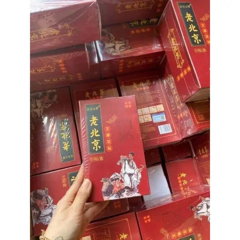 Hộp 50 miếng dán chân ngải cứu thải độc cơ thể, Hộp 12 miếng dán cổ vai gáy giảm đau nhức